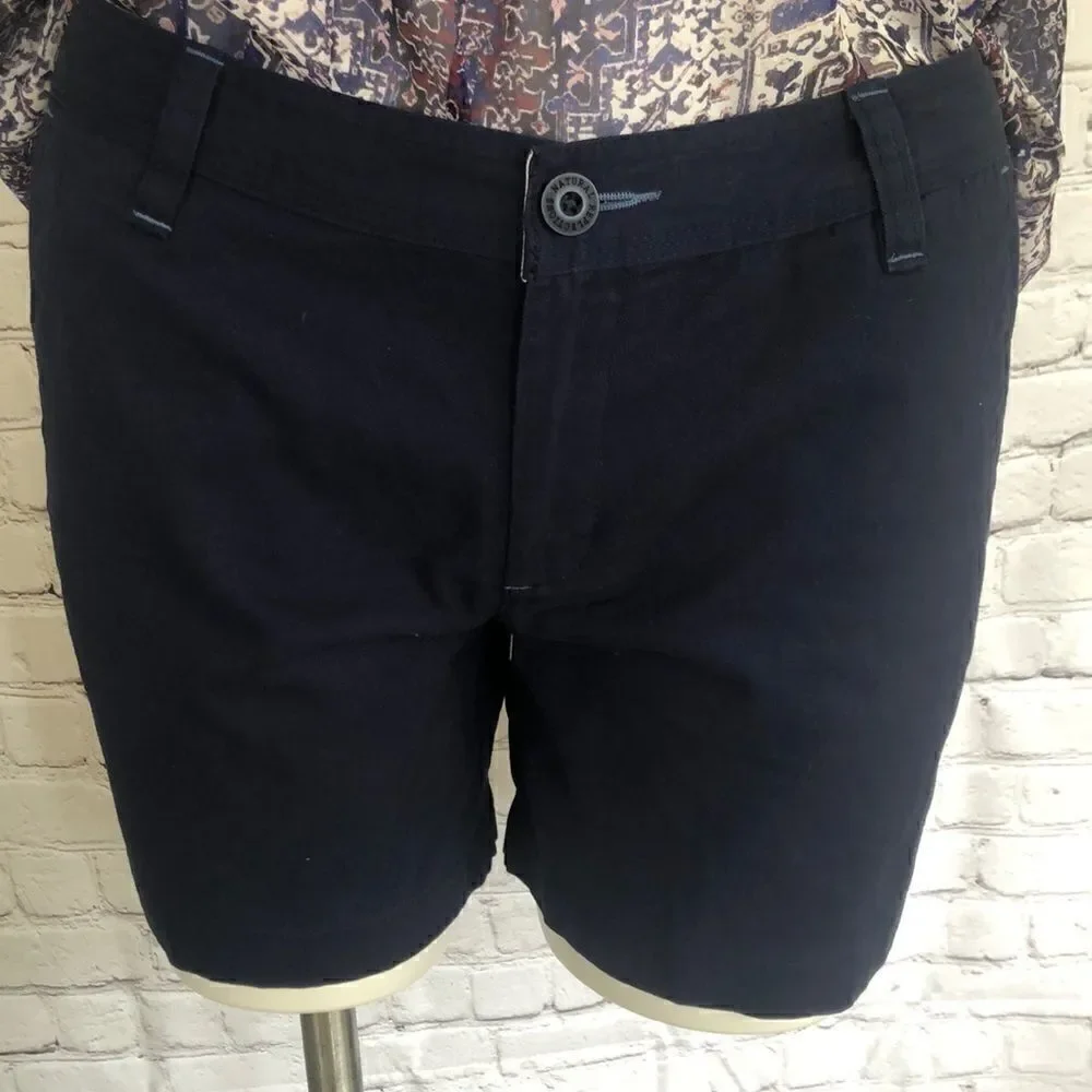 NWT Natural Reflections navy short